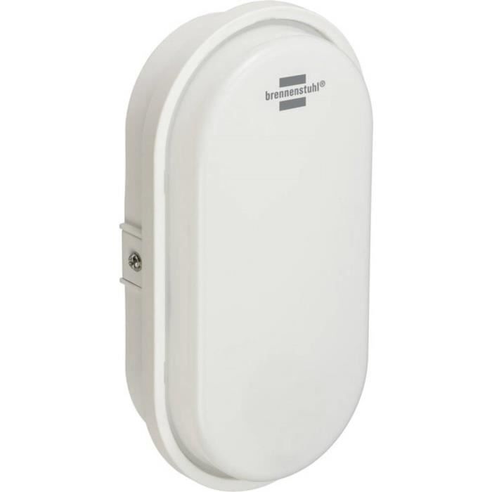 Lampe LED extérieure Brennenstuhl - Blanc - Ovall 15 W - Electrique - Pour usage extérieur