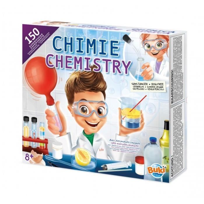 Chimie sans danger - 150 experiences - Jeux Expériences scientifiques -  Jeux scientifiques - STEM - Jeux éducatifs