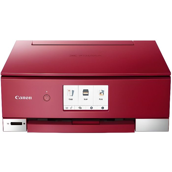 Imprimante Multifonction – Canon – PIXMA TS8352A – Couleur Rouge – Wi-Fi – Impression recto verso