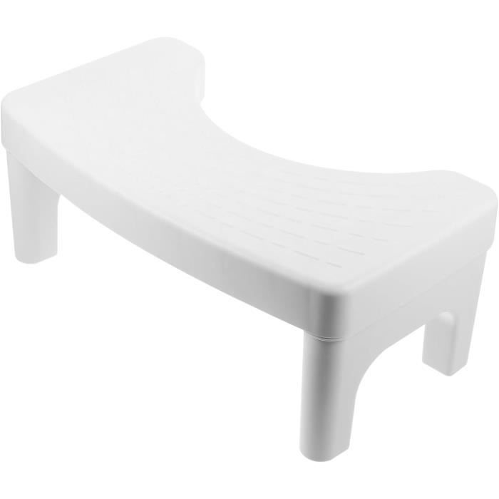 Tabouret En Bambou Pour Enfant - 30x25x4 Cm, Stable à 4 Pieds, Pour Salle De Bain, Cuisine Ou Chambre