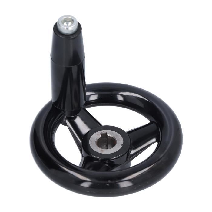 3 Poignées De Machine Uxcell – Volant M8 Fileté Mâle – Pour Fraiseuse Ou Atelier