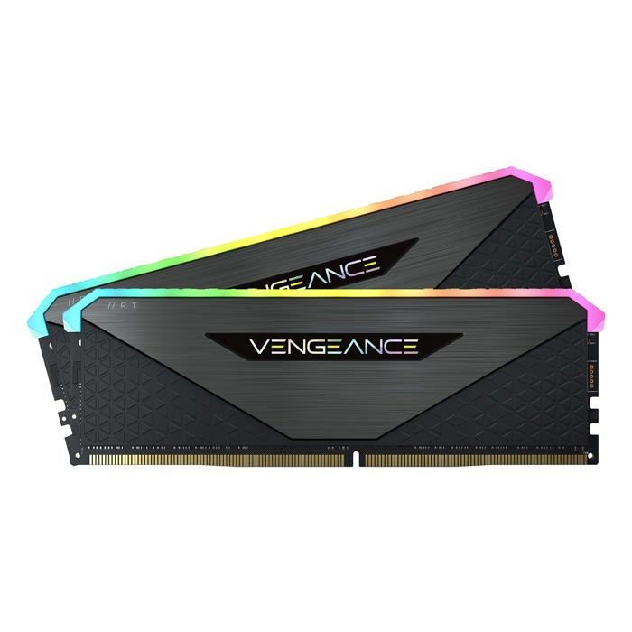 Corsair Vengeance RGB RT 64 Go (2 x 32 Go) DDR4 3200 MHz CL16 – Kit Dual Channel 2 barrettes de RAM DDR4 PC4-25600 –