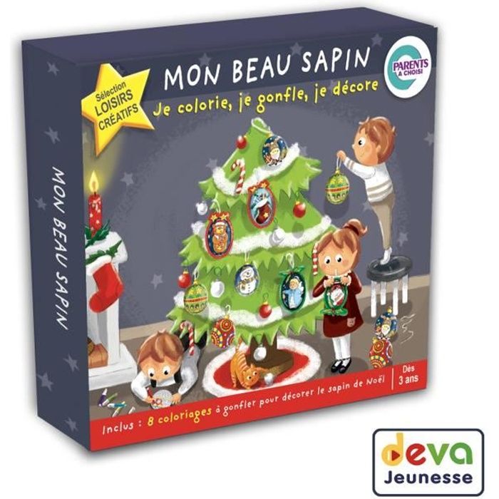 Mon Beau Sapin De Noel Coffret Cd Ballons Gonflables Livret Cdiscount