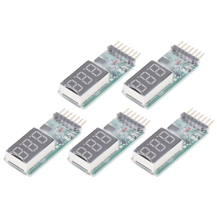 Équilibreur Et Déchargeur De Batterie LiPo - Compteur De Haute Précision Pour Batterie Li Po Li Fe 2 ~ 6S - Moniteur Et équilibre La Tension De La Batterie - Meilleur Assistant