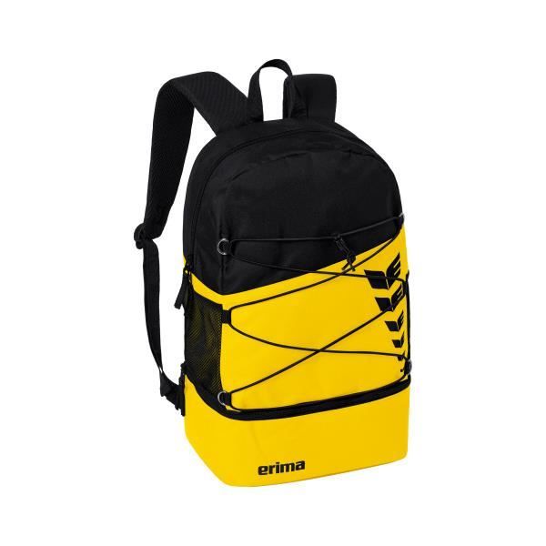 Sac à dos Erima SIX WINGS - jaune/noir - TU Sac à dos Erima SIX WINGS - jaune/noir - TU