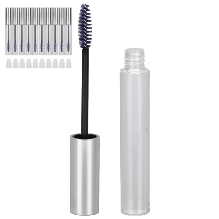 Tube de mascara transparent 10 pcs 12 ml Vide Mascara Tube Baguette DIY