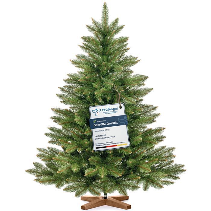 Sapin de Noël artificiel fin pré-éclairé vert 3,6 m – Lumières claires