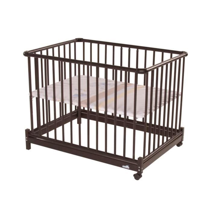 Parc Bebe Bois Euro Parc Geuther Marron Et Tapis De Parc Ourson 73x102 Cdiscount Puericulture Eveil Bebe