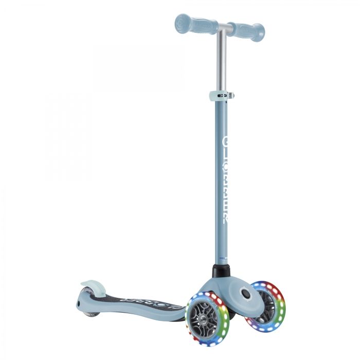 Globber - Trottinette PRIMO LIGHTS V2 - Bleu pastel