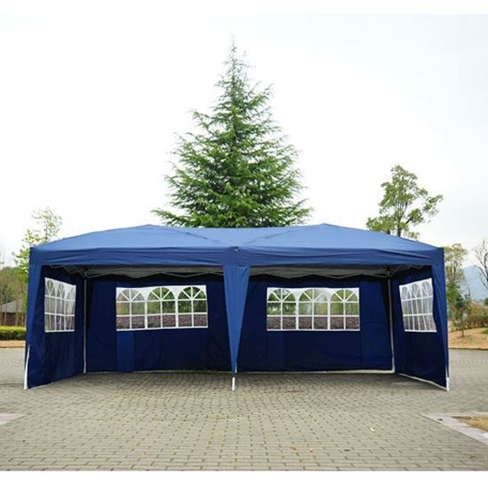 Tonnelles de camping Tente de réception 3 x 6 m 326125 - Cdiscount Jardin