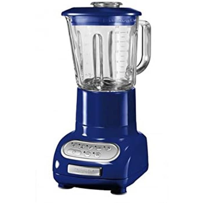 KitchenAid 5KSB5553EBU Blender/mixeur Verre de 1,5 L et Bol culinaire