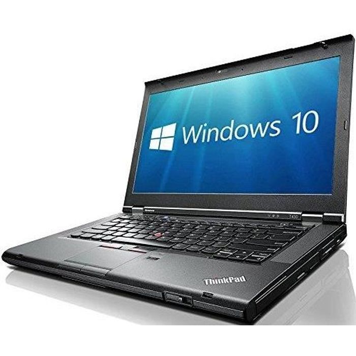 Lenovo ThinkPad T430 3rd Gen 14-inch Laptop (Black) - (Intel i5-3320M CPU 8 GB RAM 320 GB HDD Windows 10 Pro) [Fiche Royaume-Un - Lenovo