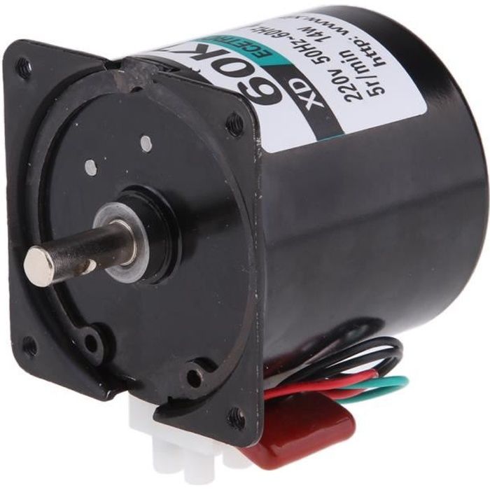 Moteur Synchrone Magnétique Permanent - Fournitures dEquipement Electrique - 60KTYZ - 220V - 5 RPM