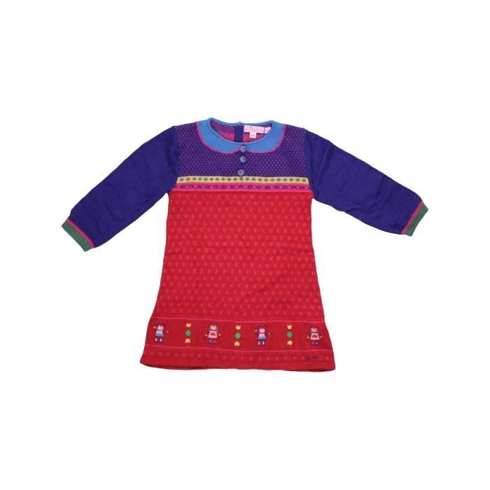 Robe Enfant Fille Kenzo 2 Ans Rouge Hiver Vetement Bebe Rouge Cdiscount Pret A Porter