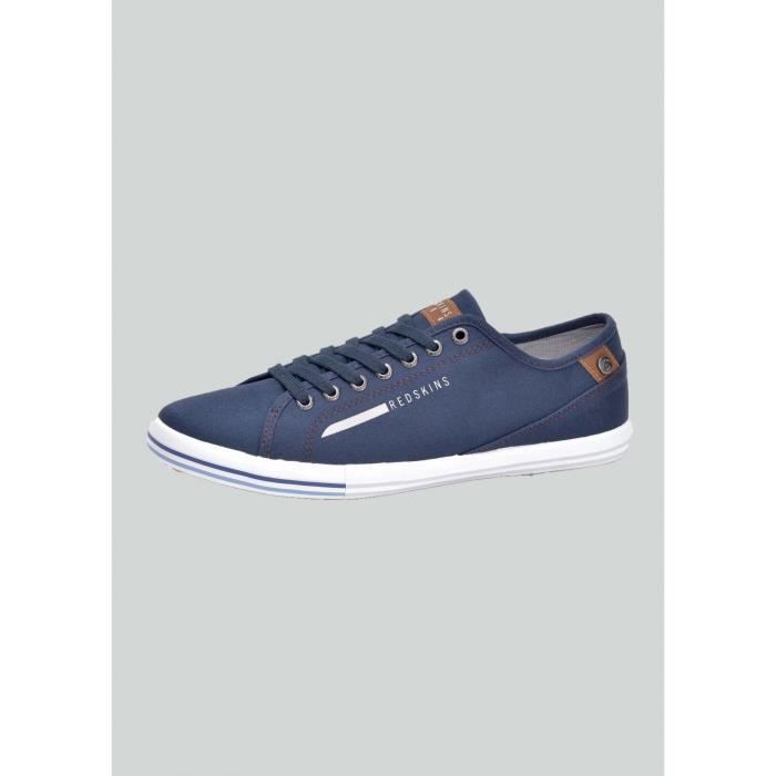BASKETS REDSKINS - Baskets en Toile VERVIL Marine - Cdiscount Chaussures