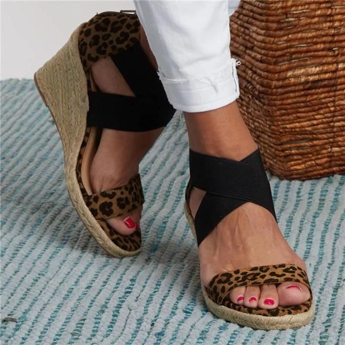 sandale leopard