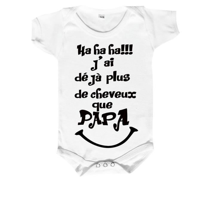 Body Bebe Humour Cdiscount