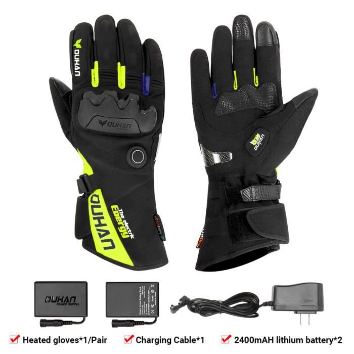Gants De Moto Pour Femmes - Imperméables, écran Tactile, Protection Renforcée - Taille S à L