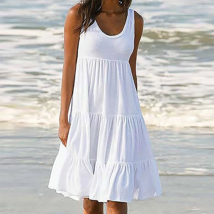 robe de plage sans manche