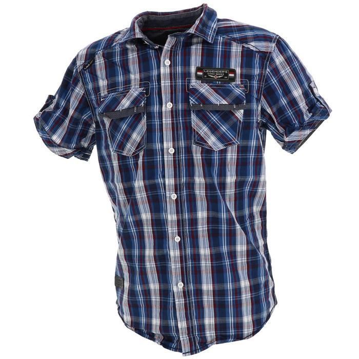 Chemise Chemise Orange A Carreaux Mcgregor pour homme en coloris Rouge
