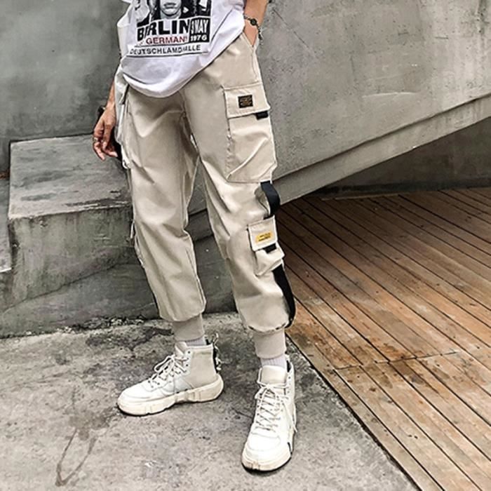 Pantalon Sarouel Homme En Lin - Coupe Ample, Taille élastique - Style Streetwear, Plage, Hip-hop - Léger Et Respirant Pour L’été - 10