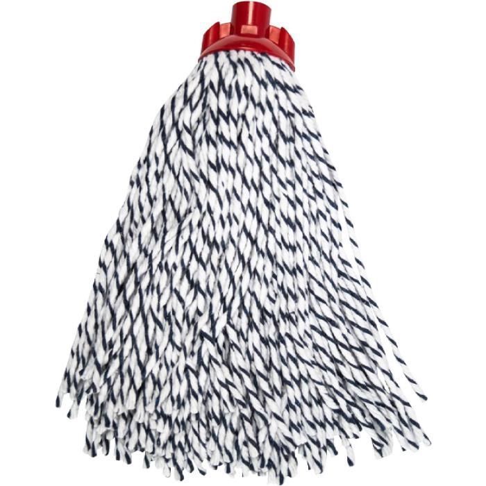 Lot 6 Têtes De Rechange Balai à Franges Leifheit Classic - Polyester Viscose Pour Nettoyage Parfait