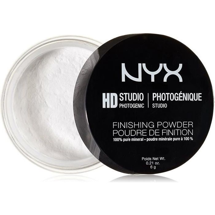 NYX - Maquillage professionnel - Poudre matifiante - HD Studio - Fini voile léger: Beauté et Parfum