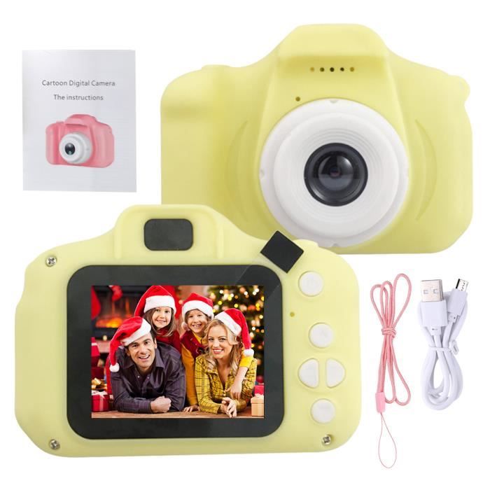 Microscope Portable Pour Enfants - Écran 2,4" - Grossissement 500x - Design Lion - Cadeau éducatif 3 à 12 Ans