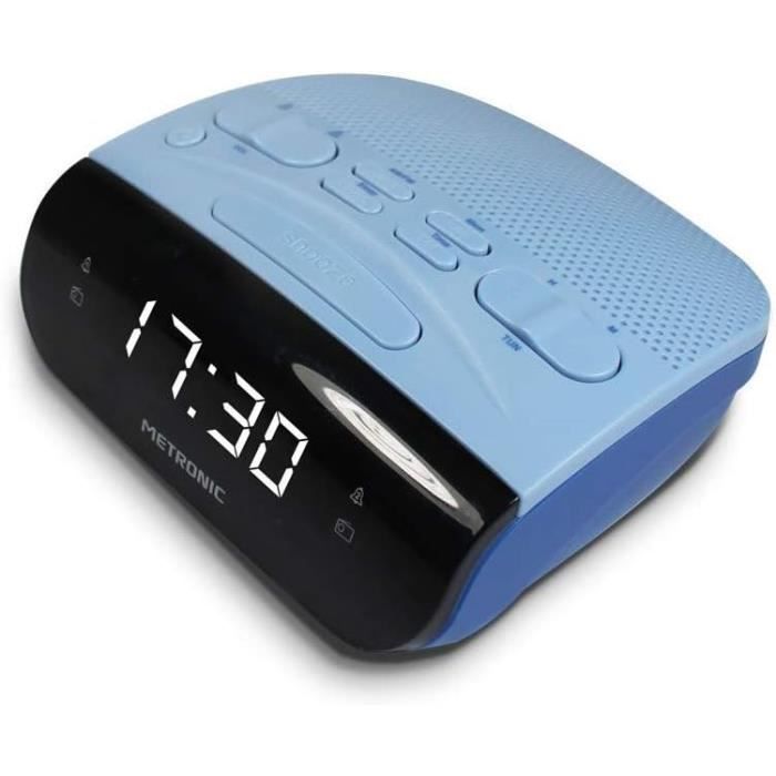 Réveil Numérique Led Snooze 12-24 H - Double Alarme - Affichage
