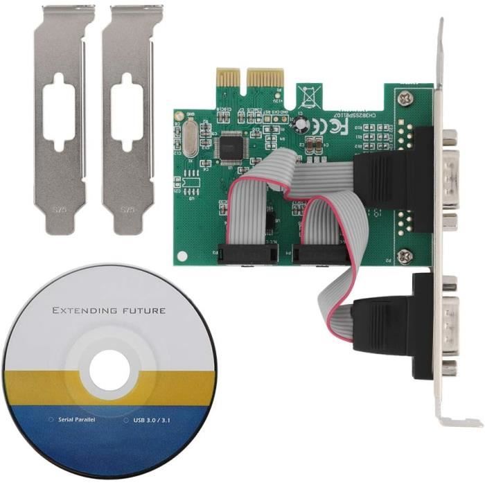 2 Ports Rs-232 Serial Port Com Db25 Printer Parallel Port Lpt To Pci-e Pci Express Card Adapter Converter Wch382 Chip Db9 Db25 I3657632599 - View #10