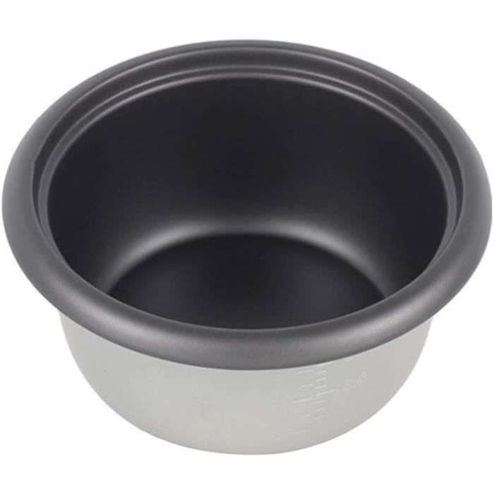 Pot Intérieur Pour Cuiseur à Riz – Acier Inoxydable, 23x23x10 Cm, Capacité Familiale