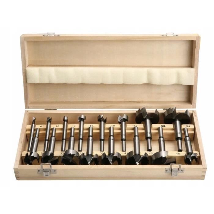 Jeu De Forets Métaux Falon-Tech HSS - 3 Tailles (22,24,26mm) - Acier Rapide Précis