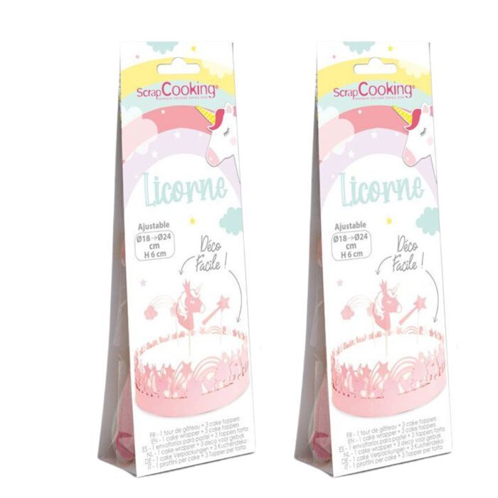 Ouligay 1 Décoration De Gâteau Rose à Paillettes Happy Birthday