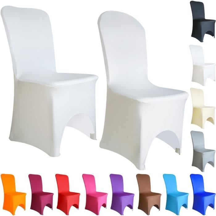 100 housse de chaise mariage  Cdiscount