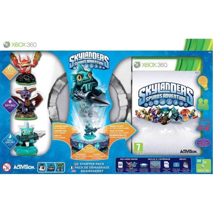 Pack Skylanders Spyro's Adventure XBOX 360