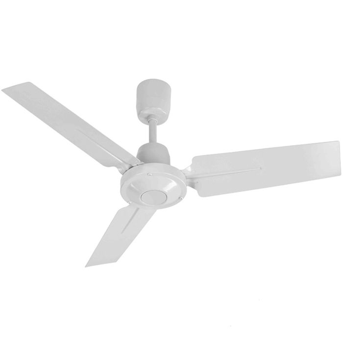 Ventilateur de plafond - S&P - 100 cm - Gris-blanc - Télécommande - Ventilation - S Et P