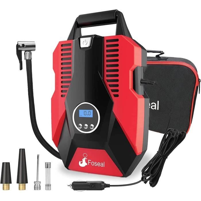 Compresseur D'air Portable H4, 150 PSI, Batterie 4000 MAh, 12V, Gonfleur Voiture Avec LCD