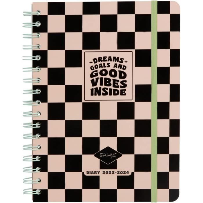 Mr.Wonderful - Agenda de base 2023-2024 Week view - eams, goals and