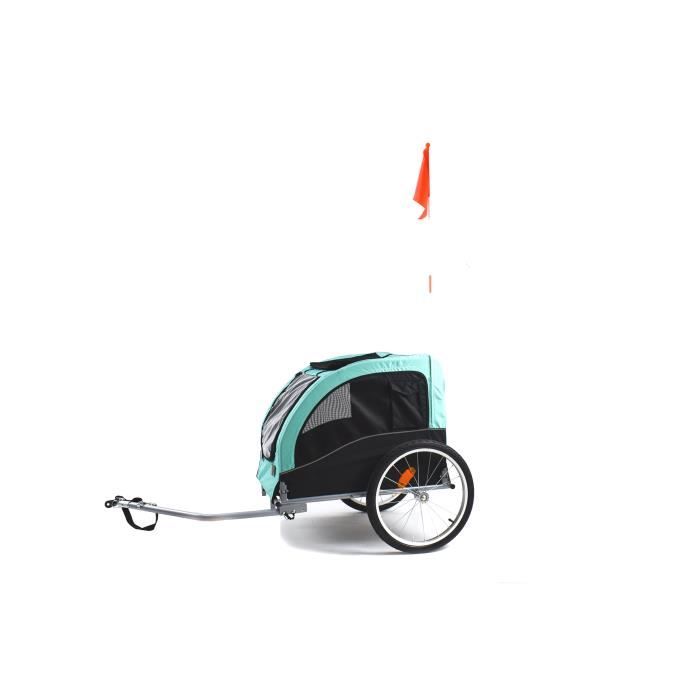 REMORQUE VELO XL idéal pour emmener votre animal de compagnie ou transporter pour vos courses.
