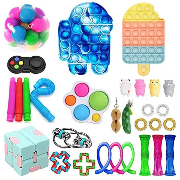 Kit Créatif Squishy à Faire Soi-Même - Jouets Sensoriels Souples Et Anti-Stress, Idéal Enfants Et Adultes