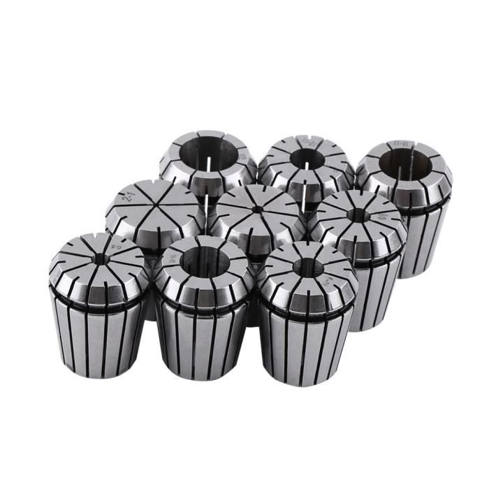 Pince à Ressort ER32 4 Mm En Acier à Ressort - Haute Précision 0,015 Mm - Pour Tour, Fraisage, CNC