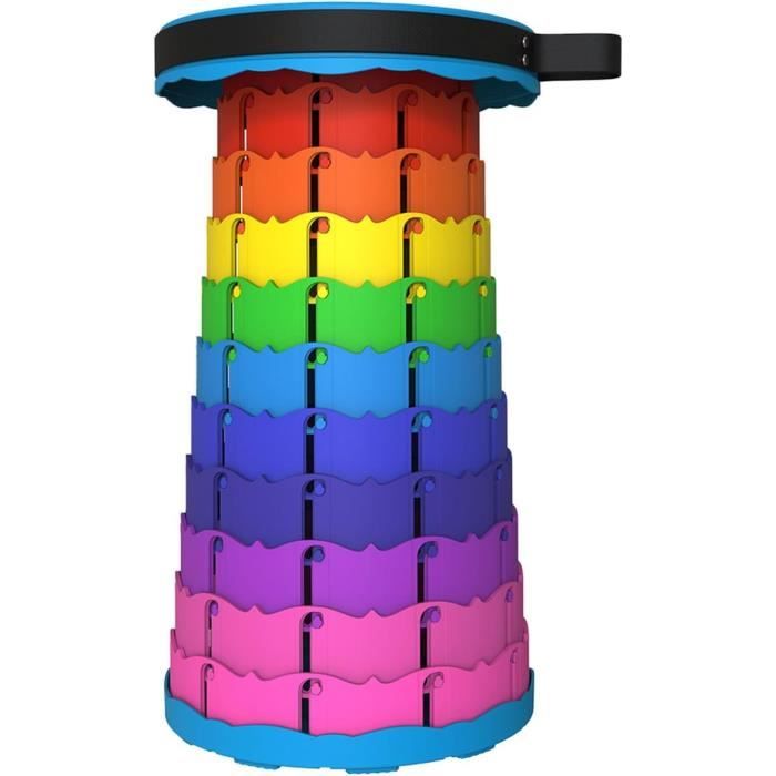 Sac De Rangement Pliable Pour Tabouret Télescopique – Noir, Diamètre 27 Cm, Hauteur 8 Cm, Avec Bandoulière