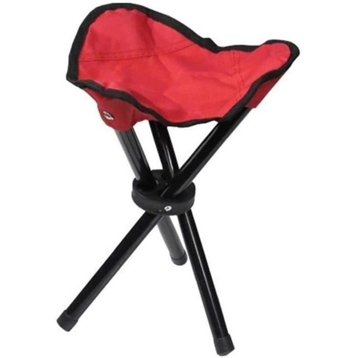 Lot De 3 Sièges Pliants – Tabourets Pour Camping, Car, Chasse, Pêche, Rando, Neufs