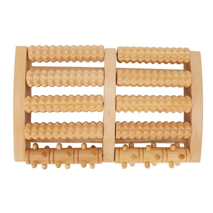 Rouleau De Massage Pour Pieds Et épaules - TPR ABS Silicone - 8x8x18cm - Masseur Musculaire Manuel