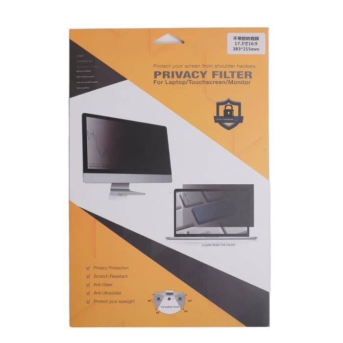 Vvikizy Filtre Ecran Ordinateur Pouces Anti Lumière Bleue