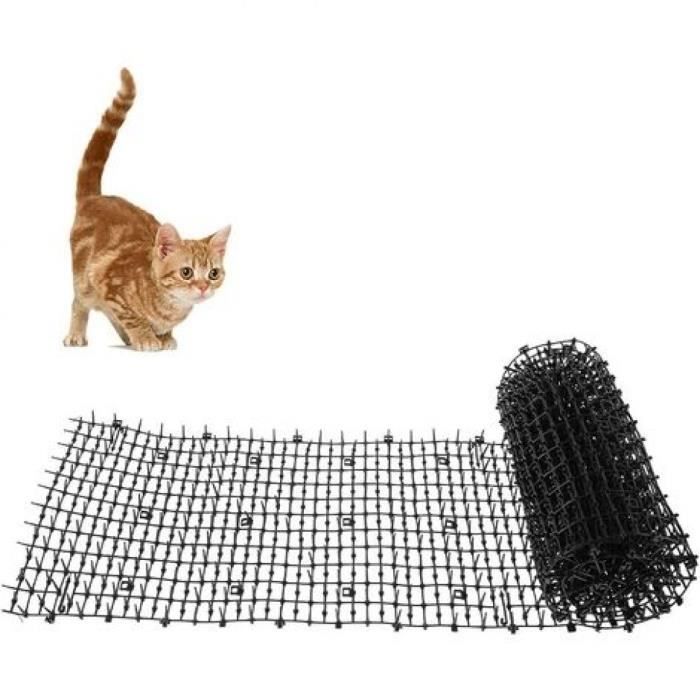 Meilleurs prix pour 2m*30cm,Tapis Anti-Chat avec Pointes Chien Chat Scat Spike Mat Grille Tapis Anti-Chiens De Dissuasion Pointes Répulsif Dissuasif