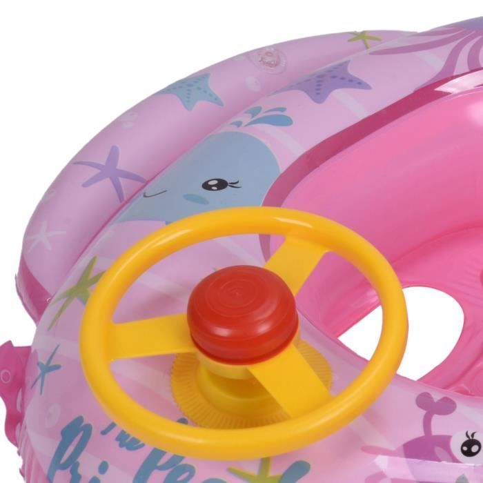 Nouveau design 2025 - Flotteur gonflable pour bébé avec auvent, siège de natatio