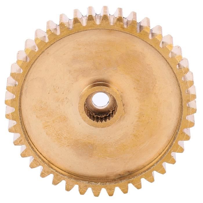 Engrenage Servo En Laiton 25 Dents – Module 0.8 – Couple Démultiplié X5 Pour Applications Industrielles Et Modélisme