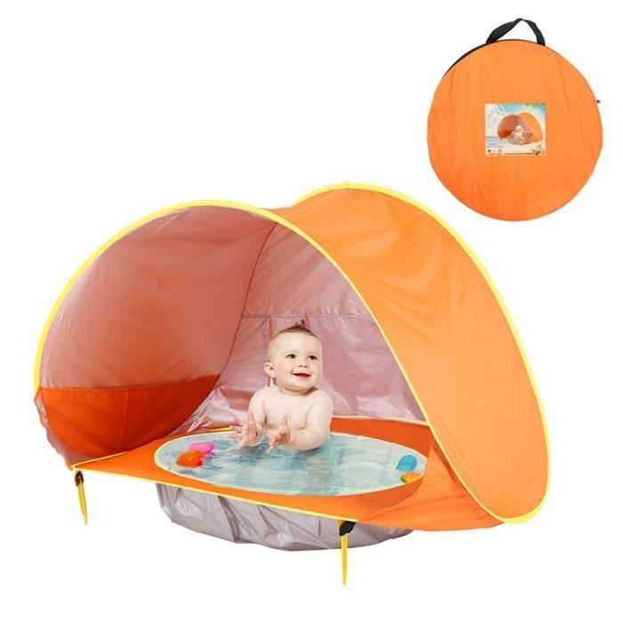 SUN NINJA Tente Pop Up de Plage - Tente de Plage Anti UV pour