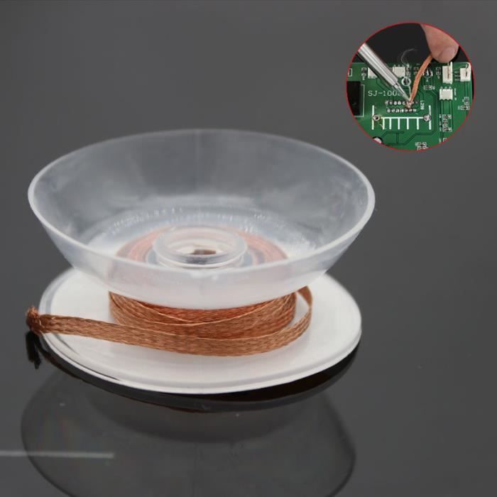 Tresse à Souder 3,5 Mm - Mèche Désoudage 1,5 Mètre, Pour Réparation électronique, Fil Détachant